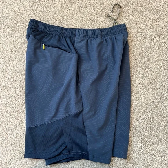 Skora & DSG Men’s Black Blue Gray Medium Workout Gym Lined Drawstring Shorts - Picture 12 of 16